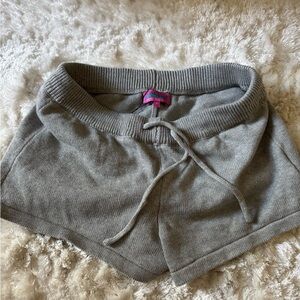 Edikted Gray Athletic Shorts